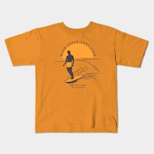 Ryan Creek Surf Club • Smith Lake Kids T-Shirt